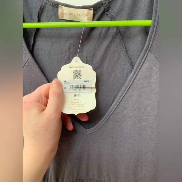 Altar’d State V-Neck Dress - Picture 3 of 4